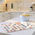 thumbnail image 6 of Pretty Stars Dish Drying Mat Dish Drainer Rack Mats Water Absorbent Non-Slip Easy Clean Heat Resistant for Kitchen Counter, 6 of 8