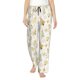thumbnail image 1 of Balery Gold Christmas Tree Pantalones de pijama para mujer, pijamas ultraligeros, pantalones de estar por casa-XX-Large, 1 of 6