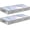 Soft-Gray-2 Pack, variant on 5 Inch Low Profile Under Bed Storage Drawer 2 Pack, Lightweight Underbed Clothes Storage Container Bins With NO STURCTURE, Shallow Storage Bag for Dorm & , With Clear & Water-Resistant Fabric