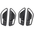thumbnail image 1 of Cubierta de cuenco de manija de puerta de estilo de fibra para interior de coche para NX4 2021 2022, 1 of 5