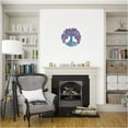 thumbnail image 3 of Sdcart Metal Tree of Life Decor, Metal Wall Decor, Tree Art Wall Decor, Metal Wall Art, Tree of Life Decor, Living Room Bedroom Indoor Outdoor Metal Wall Art Hangings (04), 3 of 7