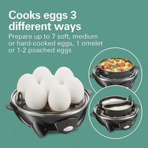 Hamilton Beach 3-en-1 Electric Hard Boiled Huevera Hamilton Beach Hamilton Beach