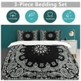 thumbnail image 2 of Bandana Pattern Bedding Set Couple Bedclothes Pillowcase Customized Home Textiles Bed Set for Bedroom Decoration, 2 of 6