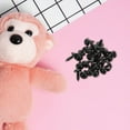 thumbnail image 4 of unbranded 100Ud Ojos Plásticos Negros Para Artesanía En Muñecos Y Proyectos DIY De Peluches, 4 of 8