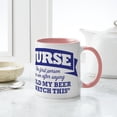 thumbnail image 6 of CafePress - Nurse Hold My Beer & Watch This - 11 oz Ceramic Mug - Novelty Coffee Tea Cup, 6 of 6