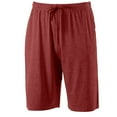 thumbnail image 4 of Aueoeo Men's Soft Pajama Shorts ,Male Casual Sleep Shorts Light Sleeping PJS Bottom Shorts With Drawstring & Pockets(Available In Big & Tall), 4 of 5