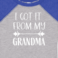 thumbnail image 4 of Inktastic I Got It from My Grandma Boys or Girls Baby Bodysuit, 4 of 5