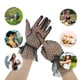 thumbnail image 4 of Guantes bloqueadores del sol de encaje únicos para mujeres, 1 par de mitones negros, 4 of 5