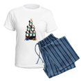 thumbnail image 5 of CafePress - Bernese Mt Dog Xmas Tree Pajamas - Women's Short Sleeve Print T-Shirt and Pants Light Cotton Pajama Set, 5 of 7
