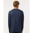 thumbnail image 3 of Tultex 202LS Fine Jersey Long Sleeve T-Shirt-Heather Denim-S, 3 of 6