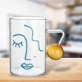 thumbnail image 4 of Taza de cerveza de café Vasos De Vidrio Sólido De 270/400 Ml Taza De Té Taza De Café Agua De Cóctel Alto Magideal Taza de cerveza de café, 4 of 6