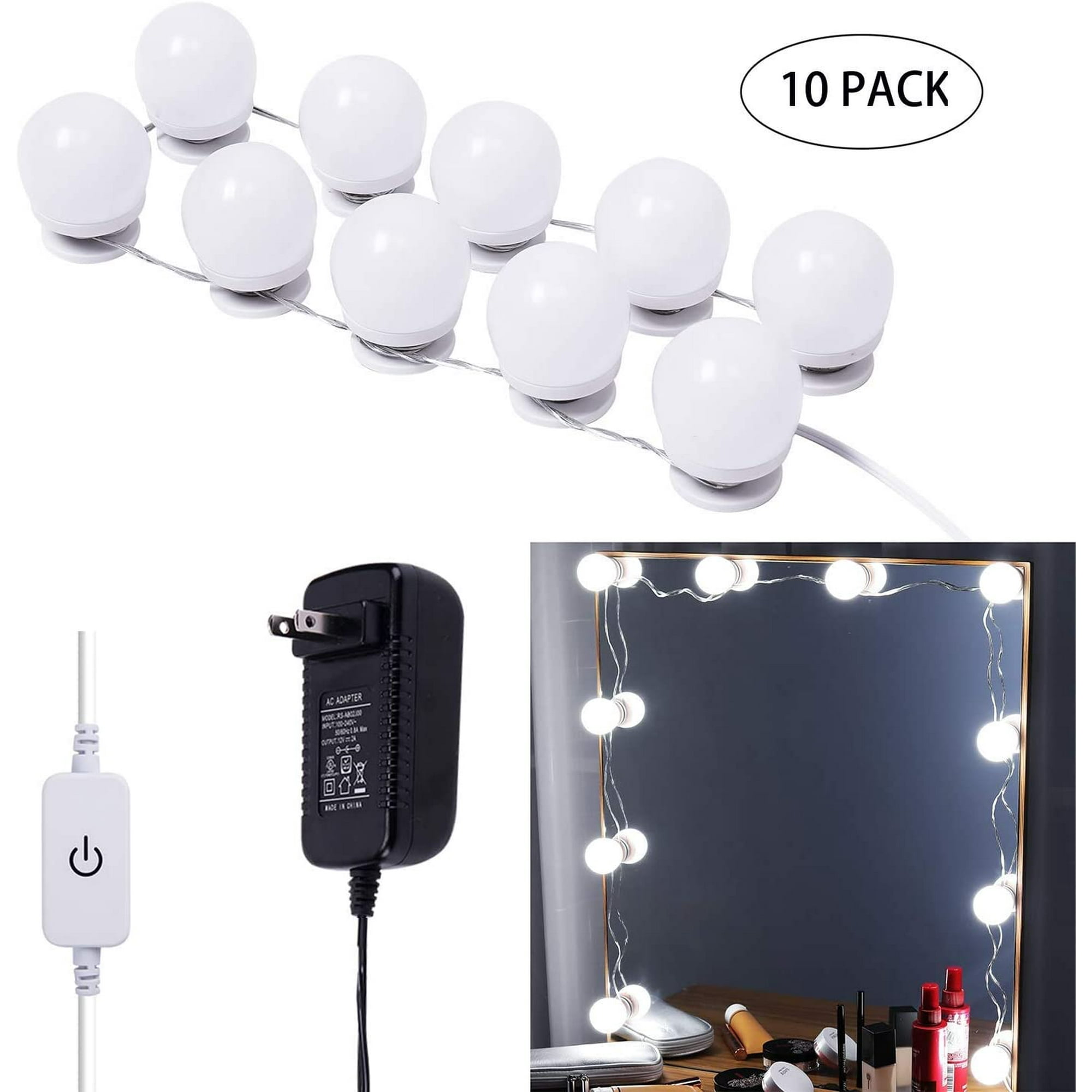 Vanity Light Strip Plug In 2 Bulb Bath Vanity Light Fixture Wall