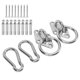 thumbnail image 1 of Kit De Suspensión De Techo De Acero Inoxidable, Soporte De Suspensión De Alta Dureza, Gancho Para Columpios De Hamaca De Yoga, 1 of 7