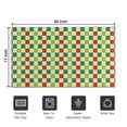 thumbnail image 5 of Multi Color Checkerboard Checkered Pattern Door Rugs,Washable Non Slip Door Mats Indoor,Decorative Door Mats,Entry Mat Indoor for Entrance,Bedroom,Kitchen,Bathroom,17"x30", 5 of 6