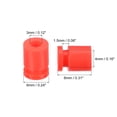 thumbnail image 2 of Unique Bargains 24Pack RC Anti Vibration Rubber Balls for F4 F7 Flight Controller M3x8mm Red, 2 of 6
