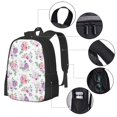 thumbnail image 4 of Daiia Rose Flower B Backpack for Men and Women -Durable Backpack Large Capacity, Water-Resistant Bag with Adjustable Straps and Laptop Compartment, 4 of 9