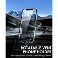 thumbnail image 4 of Bilmobiltelefonhållare, superstabil, förbättrad ventilationskrok, 4 of 5