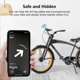 thumbnail image 4 of T01 Bicycle Bell Anti-lost Tracker Global Finder Smart Locator For Iphone Find My Network, 4 of 5