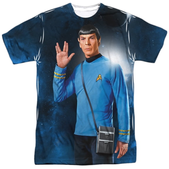 Star Trek Men's Live Long Sublimation T-shirt White