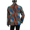 thumbnail image 4 of BAZINRICHE African Men's Fashion Hip hop Blazer Dress Casual Suit Dashiki Blazer WYN878, 4 of 5