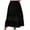 Black, variant on Womens Skirts Fashion Ladies High Waist A Line Casual Ladies Solid Button Mini Fit Skirts Women Skirt Green XXL