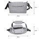 thumbnail image 4 of Blue, 1 pcs Hanging Bag for Stroller Large Capacity Storage Bag for, 4 of 4