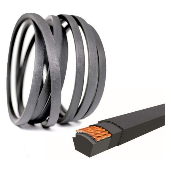 5103753 5103929 Lawn Mower Tractor Deck Replacement Deck Belt 5/8" x 159" for Ferris 5103753 5103929 IS600Z Series Mowers with " Decks