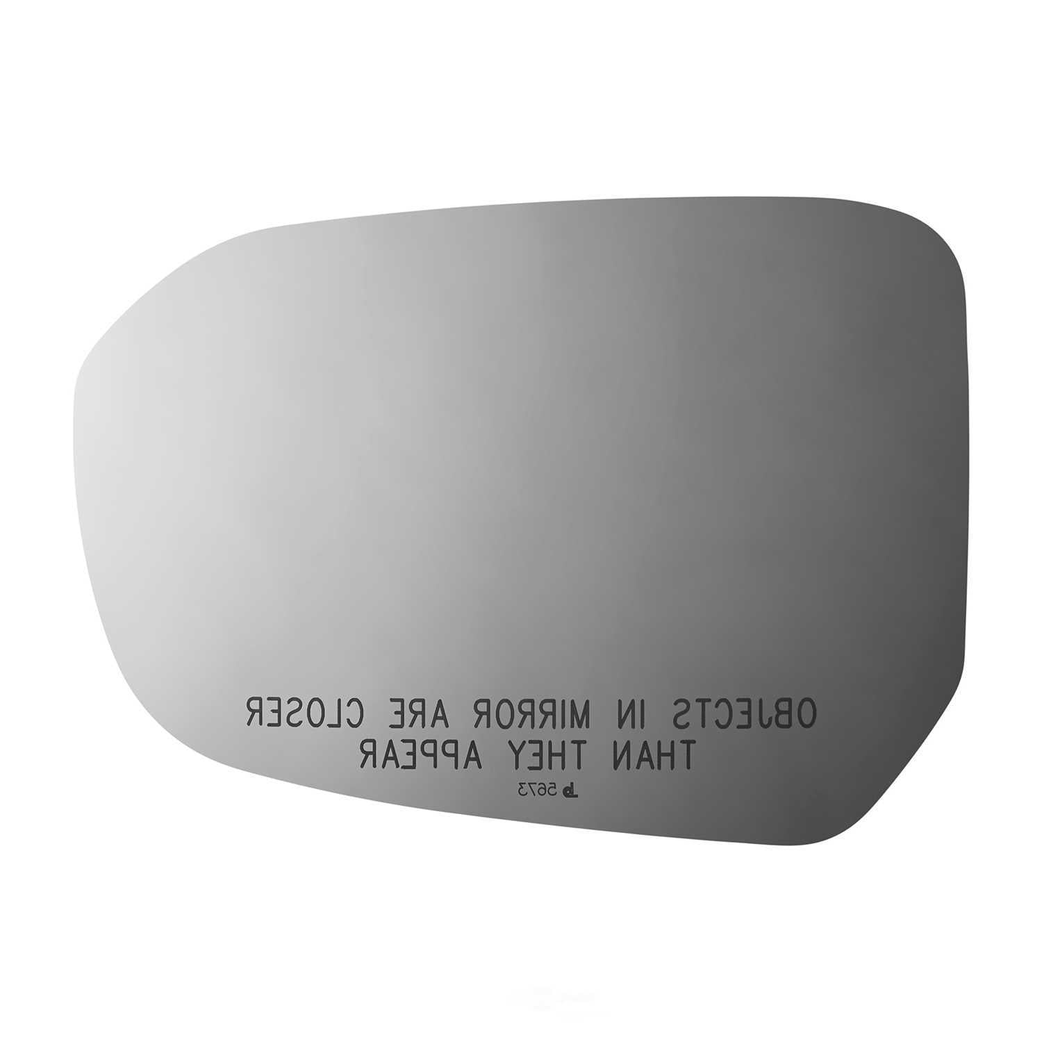 Burco Side View Mirror Replacement Glass - Clear Glass - 5673