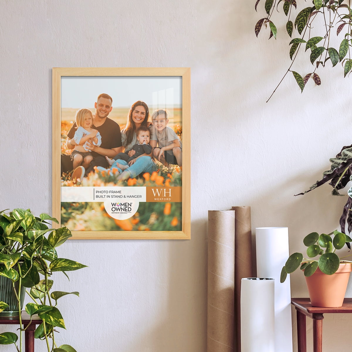 Woodgrain 11 in. x 14 in. Natural Wood Picture Frame