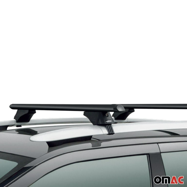 Cross Bar for Land Rover Discovery Sport L550 2015-2019 Roof Rack Luggage Black, Size: One Size