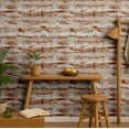 thumbnail image 7 of S4Sassy Rustic Wood Wallpaper - Commercial Space Wall Covering, 25" X 120" Self-Adhesive Plain Vinyl Wallpaper, Decorative Walls Wrap, Easy Diy Wall Covering For Retail, Office Spaces - Brown, 7 of 7