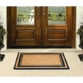 thumbnail image 6 of A1HC 30"x48" Natural Coir & Rubber Door Mat, Outdoor Front Porch Welcome Mat, Heavy-Duty, Fade-Resistant, Anti-Shed, Black Border, 6 of 7