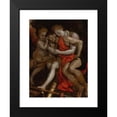 thumbnail image 2 of Frans Floris 19x24 Black Modern Framed Museum Art Print Titled - Venus Mourning the Death of Adonis, 2 of 5