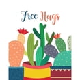 thumbnail image 3 of Robinson, Tamara 20x24 Black Modern Framed Museum Art Print Titled - Free Hugs, 3 of 5