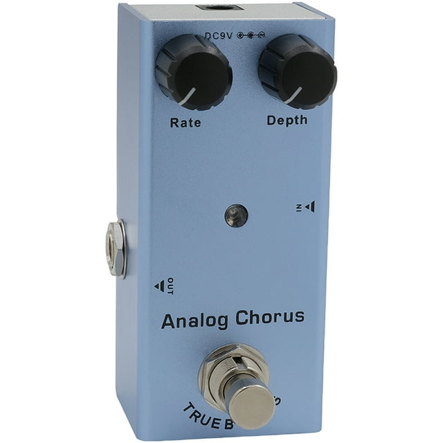 MasteelfCA Analog Delay Electric Guitar Effects Pedal Metal Single Type True Bypass (Analog Chorus)