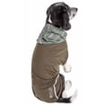 thumbnail image 3 of Pet Life ® Active 'Pull-Rover' 4-Way Stretch Sleeveless Fitness Yoga Dog T-Shirt Hoodie, 3 of 9
