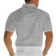 thumbnail image 5 of Camiseta de manga corta slim con solapa para hombre: poliéster, tallas grandes, estilo europeo/estadounidense, S-XXXL, 104-129 cm de pecho, para todas las ocasiones., 5 of 7