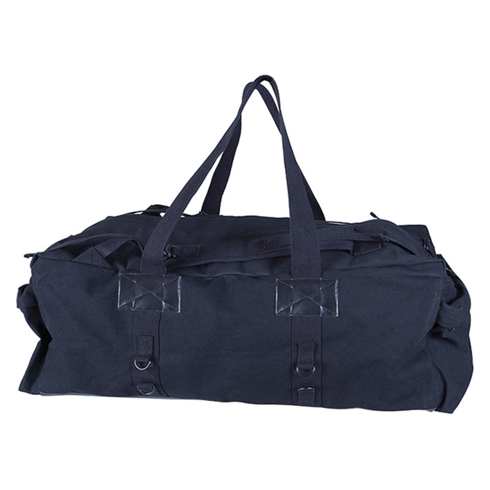 Canvas Duffle Bag, Black, 34" x 15" X by Generic