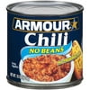 Armour No Beans Chili, 15 oz