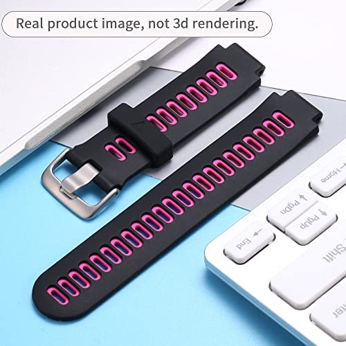 Correa de reloj XBHSW adecuada para Garmin Forerunner 735 735XT 220 230 235 620 630 Approach S20 S5 S6 Correa de repuesto de silicona accesorios de reloj inteligente
