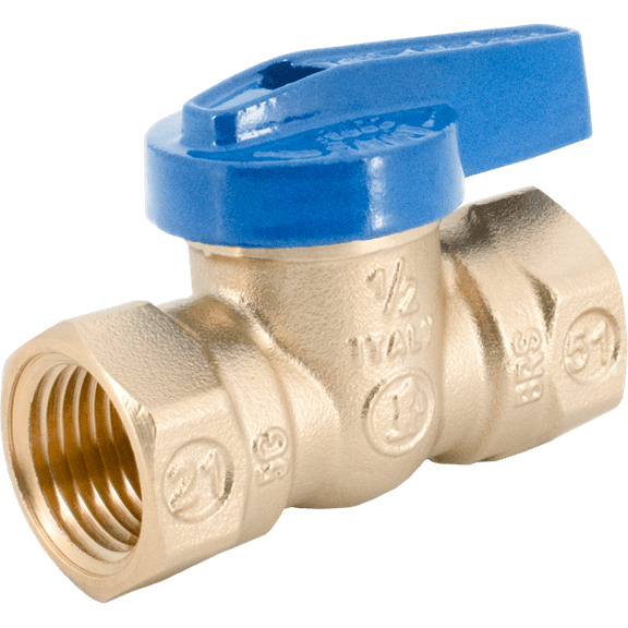 Legend Valve 1/2" T-3000 One-Piece Gas Ball Valve in Forged Brass - 102-103