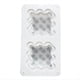 thumbnail image 1 of Molde de Vela Cuadrado de Burbuja de CorazóN de 2 Cavidades, Molde de Vela de CorazóN de San ValentíN de Silicona, Molde de Burbuja 3D para DecoracióN de Resina de JabóN DIY, 1 of 7