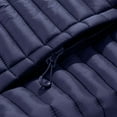 thumbnail image 6 of Xdegoge Mens Quilted Jacket Full Zip Stand Collar Two In One Jackets Thick Fleece Lined Warm Coat Fall Winter Fashion Casual Sport Outerwear with Pockets, 6 of 9