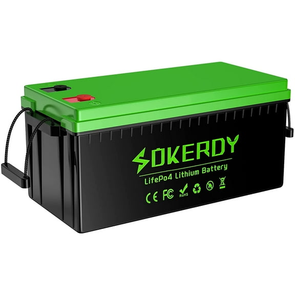 12.8V 400Ah Lithium Battery - Built-in 400A BMS, 5120WH,4000 Cycles, 10 Year Life, LiFePO4 Battery Perfect for RV Solar Power Marine Trolling Motor and Off-Grid Applications