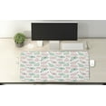 thumbnail image 2 of Fruit Computer Mouse Pad, Pears and Apples on a Plain Background, Rectangle Non-Slip Rubber Mousepad X-Large, 35" x 15" Gaming Size, Blush Seafoam White, by Ambesonne, 2 of 2