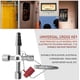 thumbnail image 5 of Llave universal de servicios públicos 4 en 1, llave cruzada universal multifuncional de 4 vías con broca para fontaneros de aleación de zinc, caja de armario eléctrico, 5 of 5