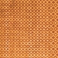 thumbnail image 1 of Ahgly Company Indoor Square Abstract Orange Contemporary Area Rugs, 5' Square, 1 of 1