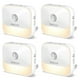 thumbnail image 1 of ZISUYU Paquete de 4 Sensores de Movimiento Regulables LED Night Lights para Adultos y Niños, 1 of 14