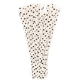 thumbnail image 2 of Boba Straws Disposable, Paper Straws for Crafts, 7.75 in, Black Spotted, Backyard Events, Tapas Bars, Sweet Treats, Hot Cold Beverages, 100 Pc, 2 of 8
