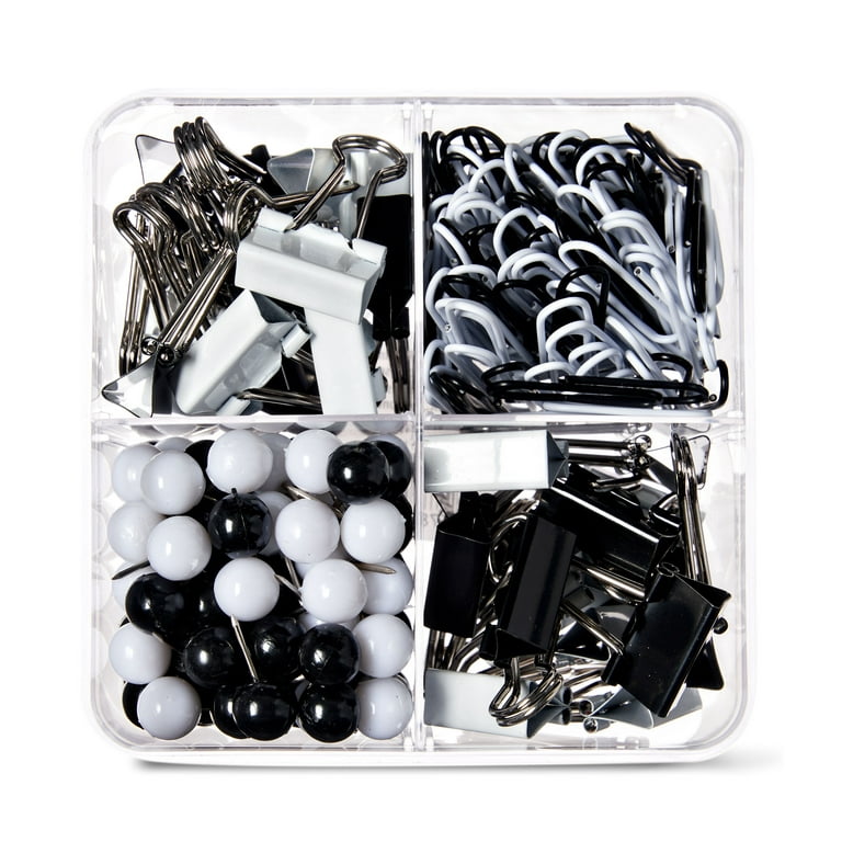 Strong Heavy-Duty White Plastic Magnetic Push Pins (24 Pack